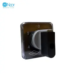 کلید گردان 25CM015 یک پل پنج حالته با صفر کاوه