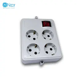 چهار خانه ارت دار با کلید پارت الکتریک 319