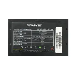 پاور 380 وات گیگابایت Gigabyte Hercules Pro 380 Stock