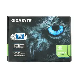 کارت گرافیک گیگابایت Gigabyte GT 740 OC 2G GDDR5 128Bit Stock