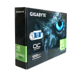 کارت گرافیک گیگابایت Gigabyte GT 740 OC 2G GDDR5 128Bit Stock