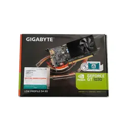 کارت گرافیک گیگابایت Gigabyte GT 1030 LP 2GB DDR4 Stock - با گارانتی تا مه 2024