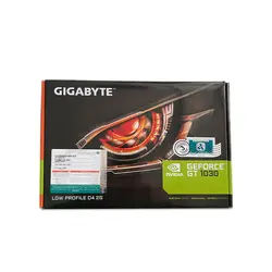 کارت گرافیک گیگابایت Gigabyte GT 1030 LP 2GB DDR4 Stock - با گارانتی تا مه 2024