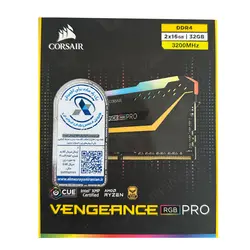 پک 32 گیگ رم کورسیر CORSAIR VENGEANCE PRO 32GB (16GBx2) 3200MHZ DDR4 - با گارانتی تا مرداد 1403