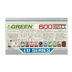 پاور 600 وات گرین Green 600A EU Stock