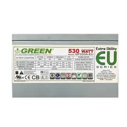 پاور 530 وات گرین Green GP530A EU Stock