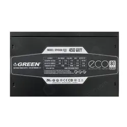 پاور 450 وات گرین Green 450A ECO Stock - با گارانتی تا آذر 1402