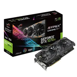 کارت گرافیک ایسوس ASUS ROG Strix GTX 1070 Ti 8G GDDR5 - کارکرده