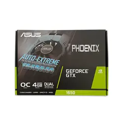 کارت گرافیک ایسوس ASUS Phoenix GTX 1650 4GB GDDR5 - با گارانتی تا اوت 2022