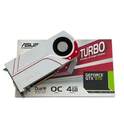 کارت گرافیک ایسوس ASUS TURBO GTX 970 OC 4GB GDDR5 - کارکرده