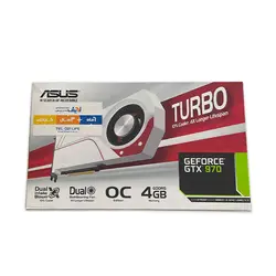 کارت گرافیک ایسوس ASUS TURBO GTX 970 OC 4GB GDDR5 - کارکرده