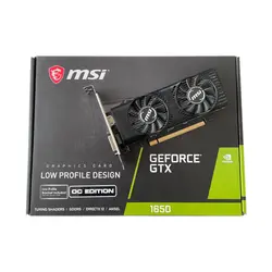 کارت گرافیک ام‌اس‌آی MSI GeForce GTX 1650 4GB LP OC - کارکرده