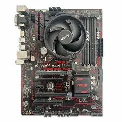 باندل ASUS PRIME B350-PLUS + Ryzen 5 1500X - کارکرده