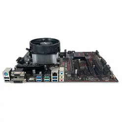 باندل ASUS PRIME B350-PLUS + Ryzen 5 1500X - کارکرده