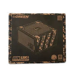 پاور 650 وات گرین Green 650W UK Plus - با گارانتی تا 5 اردیبهشت 1404