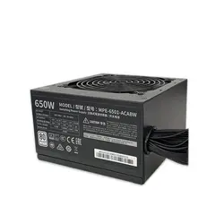 پاور 650 وات کولرمستر Cooler Master MWE White 650W 230V Stock-  با گارانتی تا آگوست 2024
