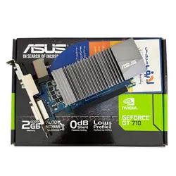 کارت گرافیک ایسوس ASUS GT 710 2GB GDDR5 64Bit با گارانتی تا فوریه 2023