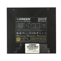 پاور 600 وات گرین Green GP600B-HP PLUS Stock - گارانتی تا شهریور 1402