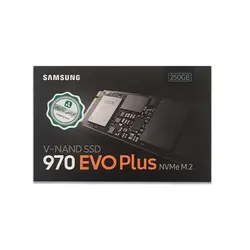 حافظه SSD سامسونگ Samsung 970 EVO NVMe M.2 250GB - کارکرده با گارانتی تا 22 ژانویه 2025