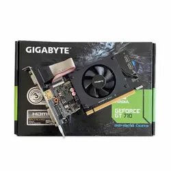 کارت گرافیک گیگابایت GIGABYTE N710 GT 710 2G DDR3 64Bit Stock