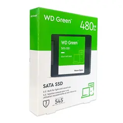 حافظه Western Digital (WD) Green 480GB SSD - کارکرده با گارانتی تا ژوئن 2022