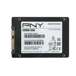 حافظه SSD پی‌ان‌وای PNY CS900 240GB Stock - گارانتی تا فوریه 2024