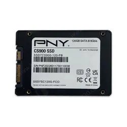 حافظه SSD پی‌ان‌وای PNY CS900 120GB Stock