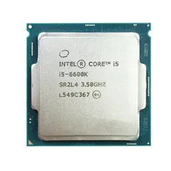 پردازنده اینتل Intel Core i5 6600K Tray