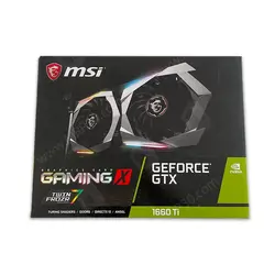 کارت گرافیک ام‌اس‌آی MSI GTX 1660 Ti Gaming X 6G GDDR6 RGB Stock