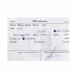 حافظه SSD سیلیکون پاور Silicon Power S55 120GB Stock