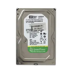 هارد دیسک وسترن Western Digital 320GB Green Stock - شرکتی 98%
