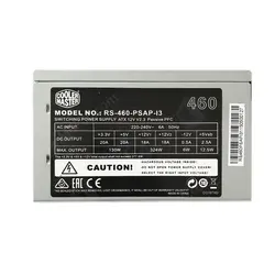 پاور 460 وات کولرمستر Cooler Master RS-460-PSAP-I3 460W Stock
