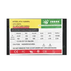 پاور 250 وات Power Shark ATX P4 250W Stock