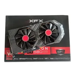 کارت گرافیک ایکس اف ایکس XFX RX 580 GTS 8G GDDR5 256bit - در حد آکبند