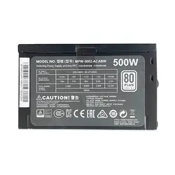 پاور ۵۰۰ وات کولرمستر Cooler Master MWE 500 Stock