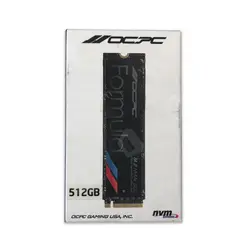 حافظه SSD OCPC Formula NVMe M.2 512GB - آکبند با گارانتی آواژنگ تا اسفند 1404