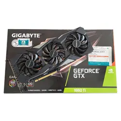 کارت گرافیک گیگابایت GIGABYTE GTX 1660 Ti Gaming OC 6G GDDR6 Stock