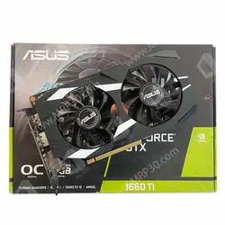 کارت گرافیک ایسوس ASUS Dual GTX 1660 Ti OC 6G GDDR6 Stock