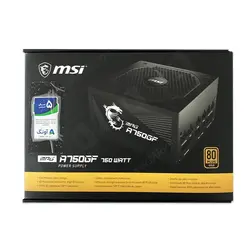 پاور ام‌اس‌آی MSI MPG A750GF 750W Gold Stock - گارانتی تا دی 1406
