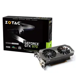 کارت گرافیک زوتاک ZOTAC GTX 970 Dual Fan 4G GDDR5 256Bit Stock
