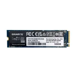 اس اس دی گیگابایت GIGABYTE M.2 G325E1TB NVME 1TB استوک با گارانتی تا ژوئن 2026