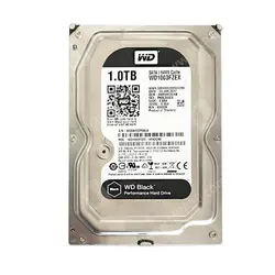 هارد اینترنال 1 ترا وسترن Western Digital Black 1TB استوک کارکرد بالای 1000 روز