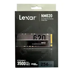 اس اس دی Lexar nm620 M.2 256GB 98 استوک گارانتی 1404/09