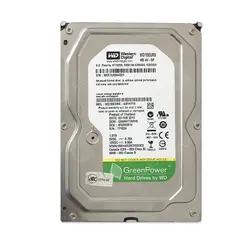 هارد اینترنال 1 ترا وسترن Western Digital Green 1TB WD10EURX 98 استوک شرکتی