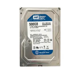 هارد اینترنال 500 گیگ وسترن Western Digital Blue 500GB استوک کارکرد بین 100 تا 300 روز