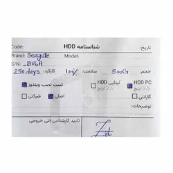 هارد اینترنال 500 گیگ سیگیت Seagate ST3500312CS 500GB استوک کارکرد زیر 100 روز