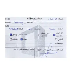 هارد دیسک سامسونگ Samsung 500GB HD503HI استوک