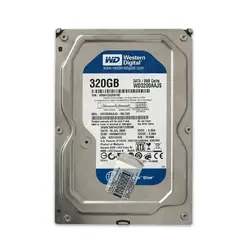 هارد اینترنال 320 گیگ وسترن Western Digital Blue 320GB  استوک کارکرد بالای 1000 روز