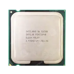 پردازنده اینتل Intel Pentium E6500 استوک