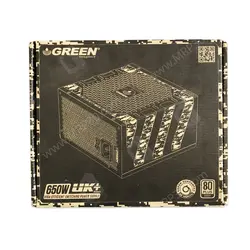 پاور 650 وات گرین Green 650A UK Plus - با گارانتی تا دی 1405